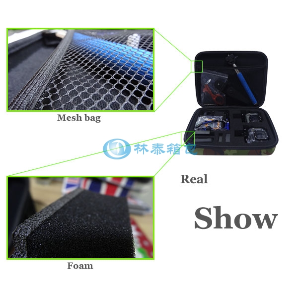 （非標(biāo)準(zhǔn)大號(hào)）迷彩 EVA相機(jī)包內(nèi)部材料細(xì)節(jié)