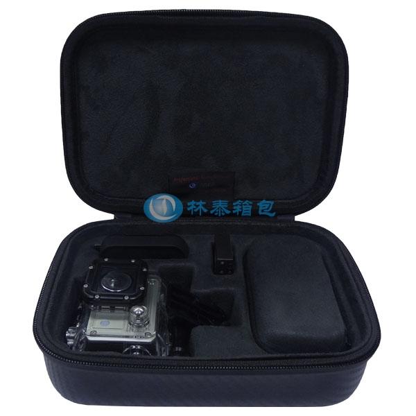 （非標準小號）黑色pu EVA相機包內(nèi)部空間